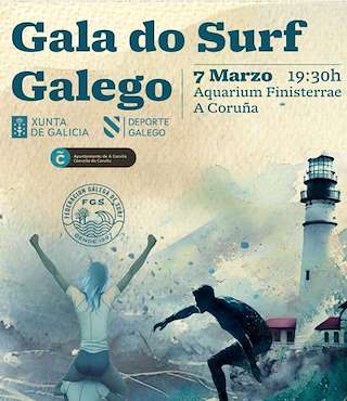 Fechas, información, programa, cartel, imágenes, mapa y ubicación de Gala do Surf Galego  en  A Coruña