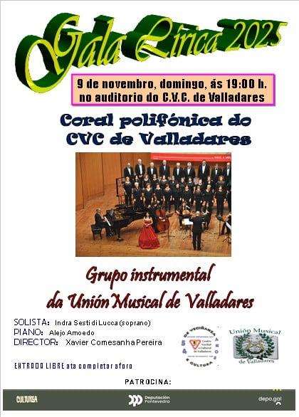 Gala Lírica de Valladares (2025) en Vigo