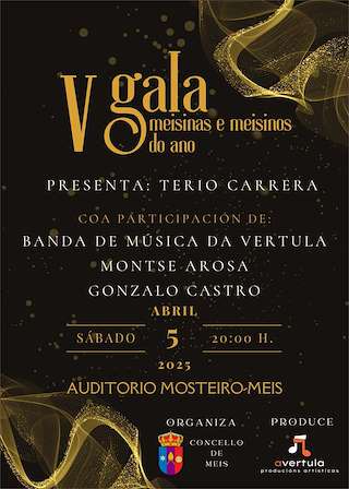 Fechas, información, programa, cartel, imágenes, mapa y ubicación de V Gala Meisinas e Meisinos do Ano