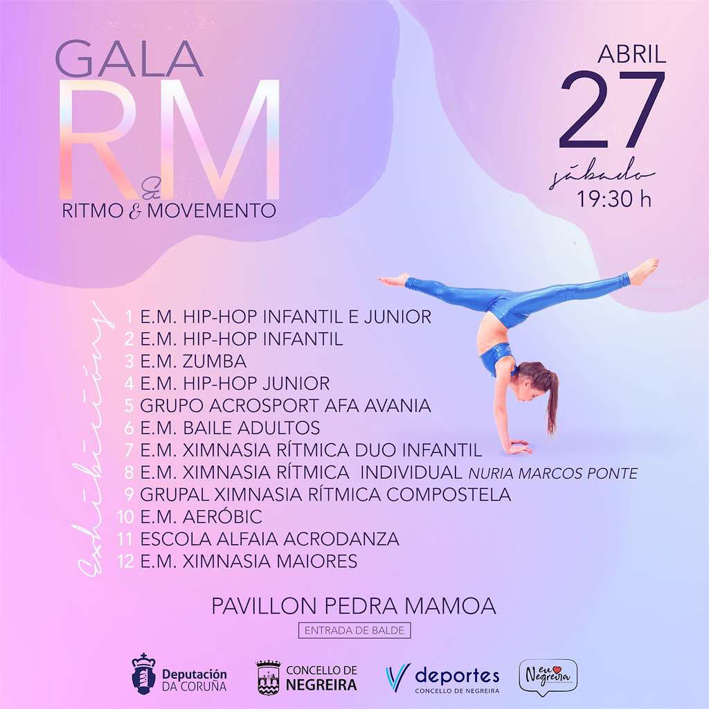 Gala Ritmo e Movemento (2024) en Negreira