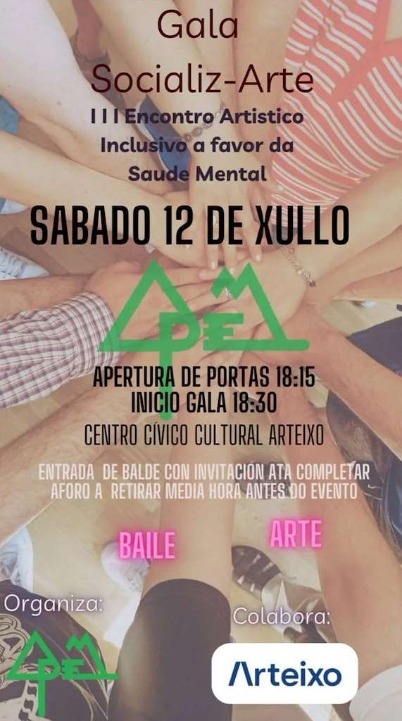 Gala Socializ-Arte (2025) en Arteixo