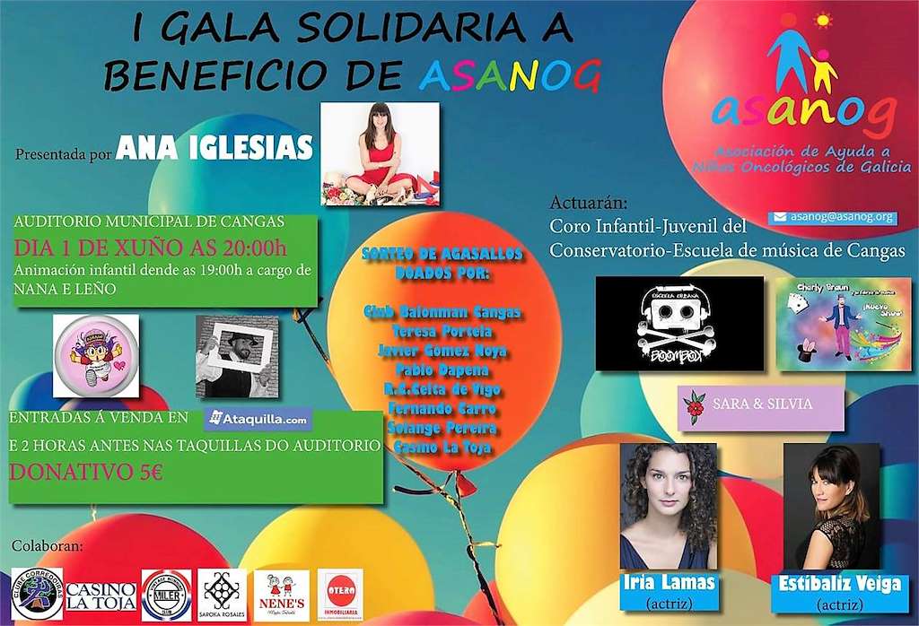 I Gala Solidaria a Beneficio de ASANOG en Cangas