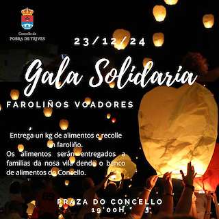 Fechas, información, programa, cartel, imágenes, mapa y ubicación de Gala Solidaria   en  A Pobra de Trives