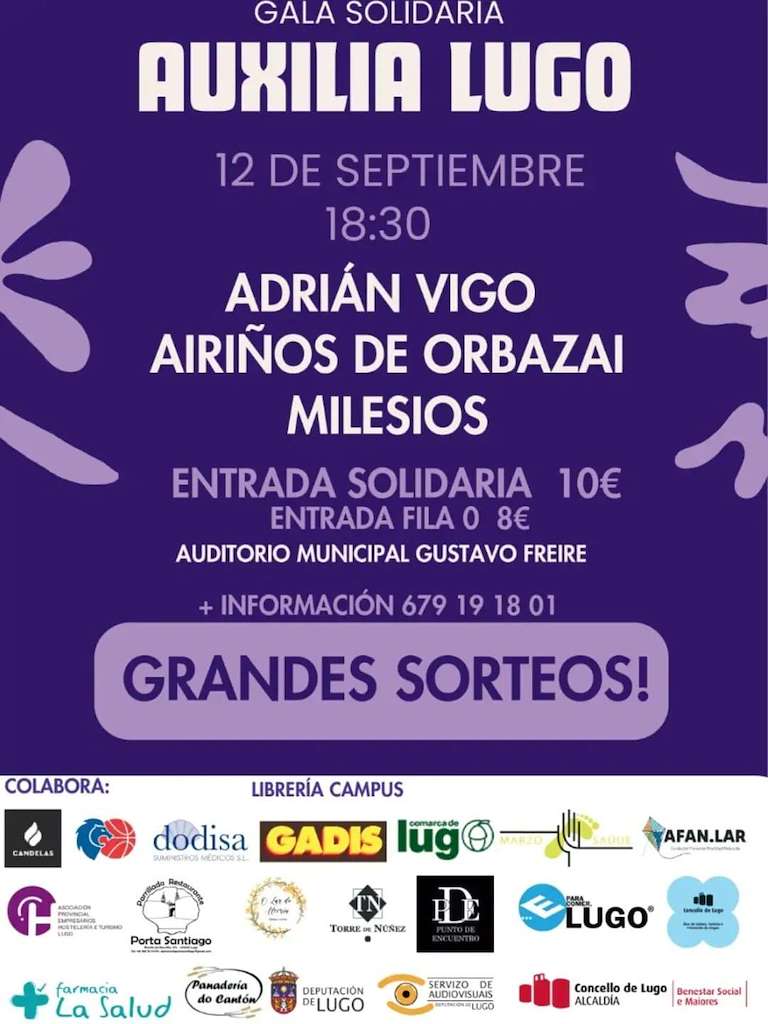 Gala Solidaria Auxilia Lugo 
