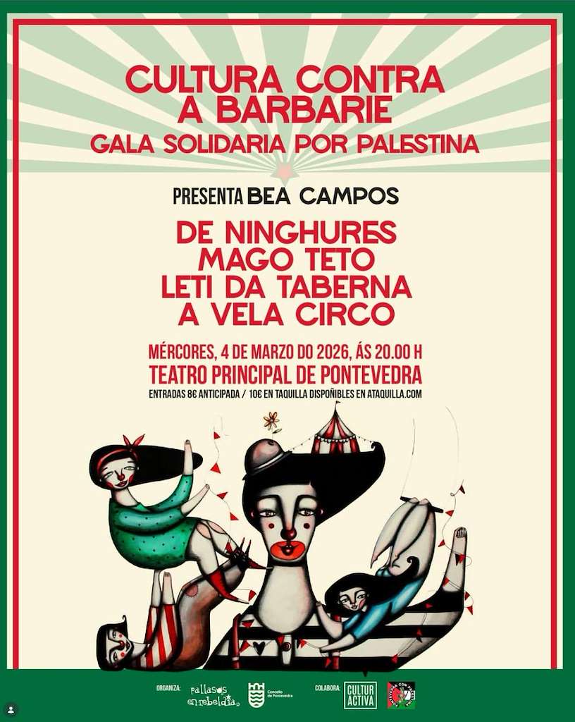 Gala Solidaria con Palestina en Pontevedra
