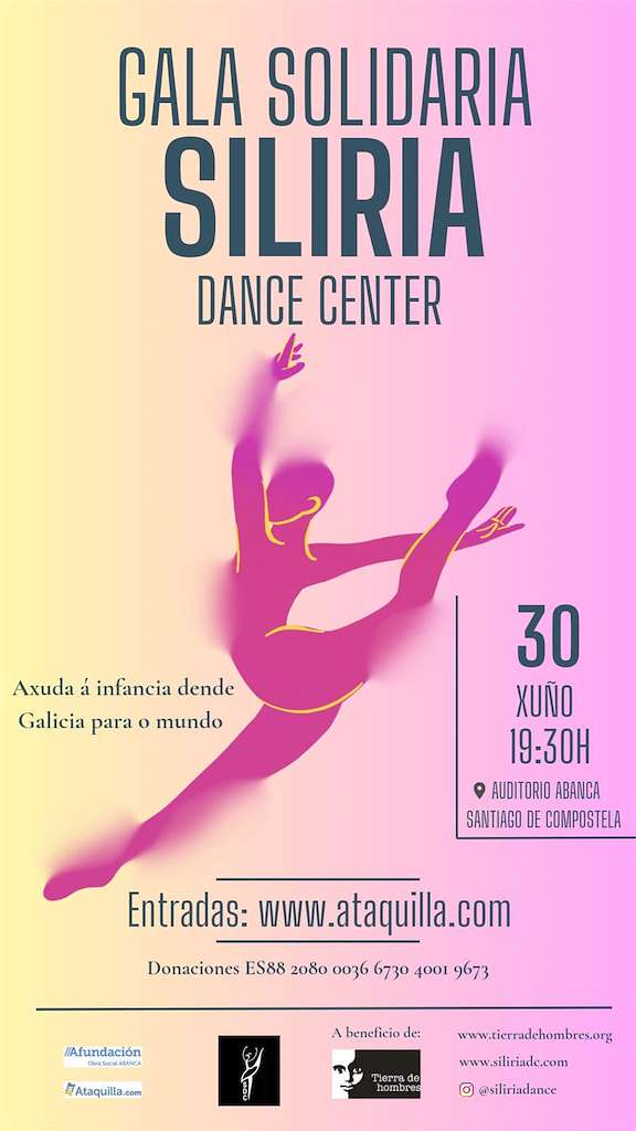 IV Gala Solidaria de Danza Siliria Dance Center en Santiago de Compostela