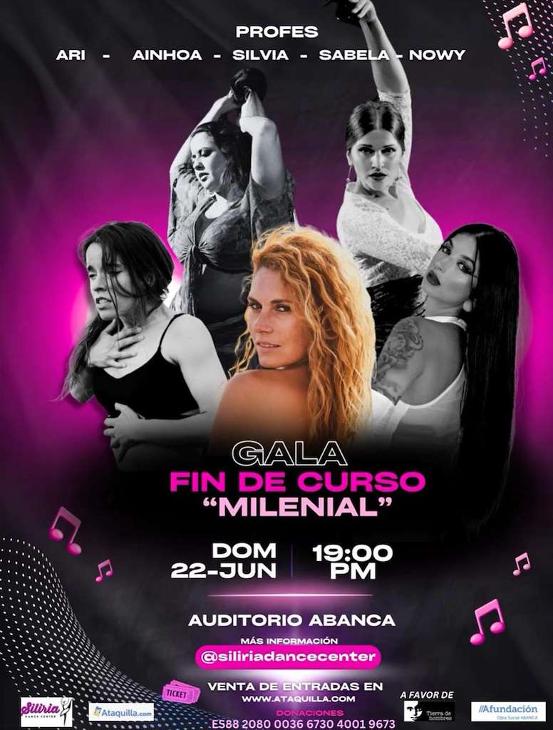 Gala Solidaria de Danza Siliria Dance Center en Santiago de Compostela