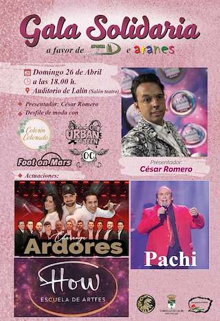 Fechas, información, programa, cartel, imágenes, mapa y ubicación de Gala Solidaria  (2026)  en  Lalín