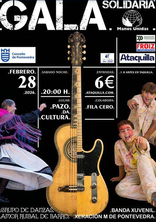 Gala Solidaria Manos Unidas en Pontevedra