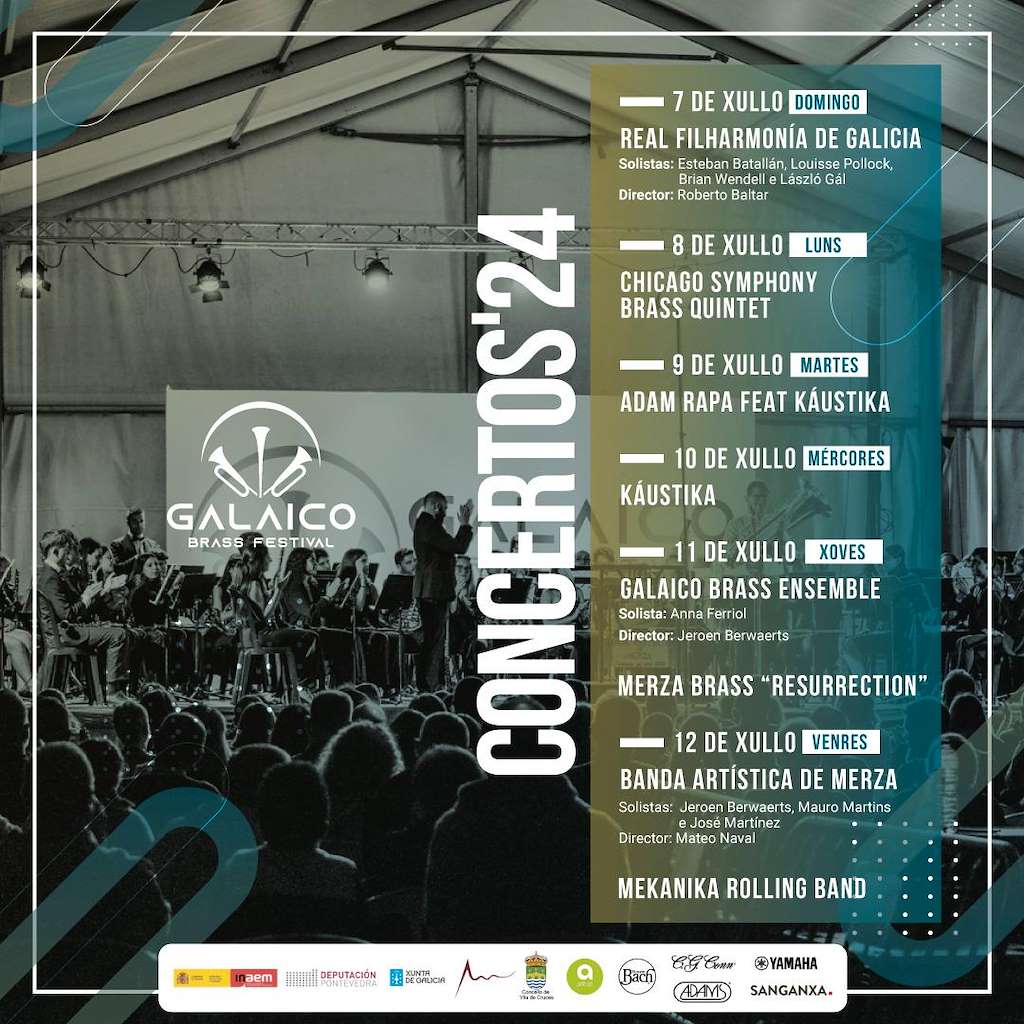 Galaico Brass Festival de Merza en Vila de Cruces