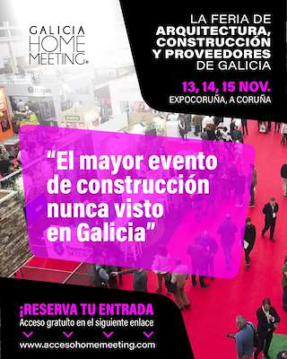 Fechas, información, programa, cartel, imágenes, mapa y ubicación de Galicia Home Meeting - I Feria de Arquitectura, Construcción y Proveedores de Galicia (2025)  en  A Coruña