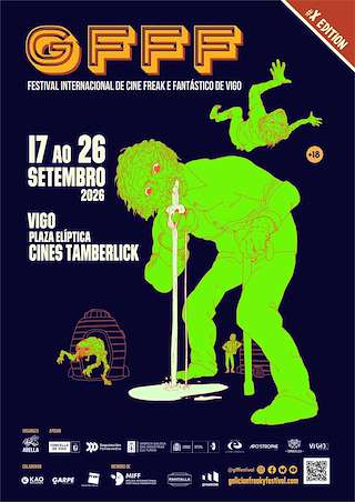 Fechas, información, programa, cartel, imágenes, mapa y ubicación de X Galician Freaky Film Festival (2026) en Vigo
