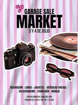 Fechas, información, programa, cartel, imágenes, mapa y ubicación de Garage Sale Market (2026)  en  Vigo