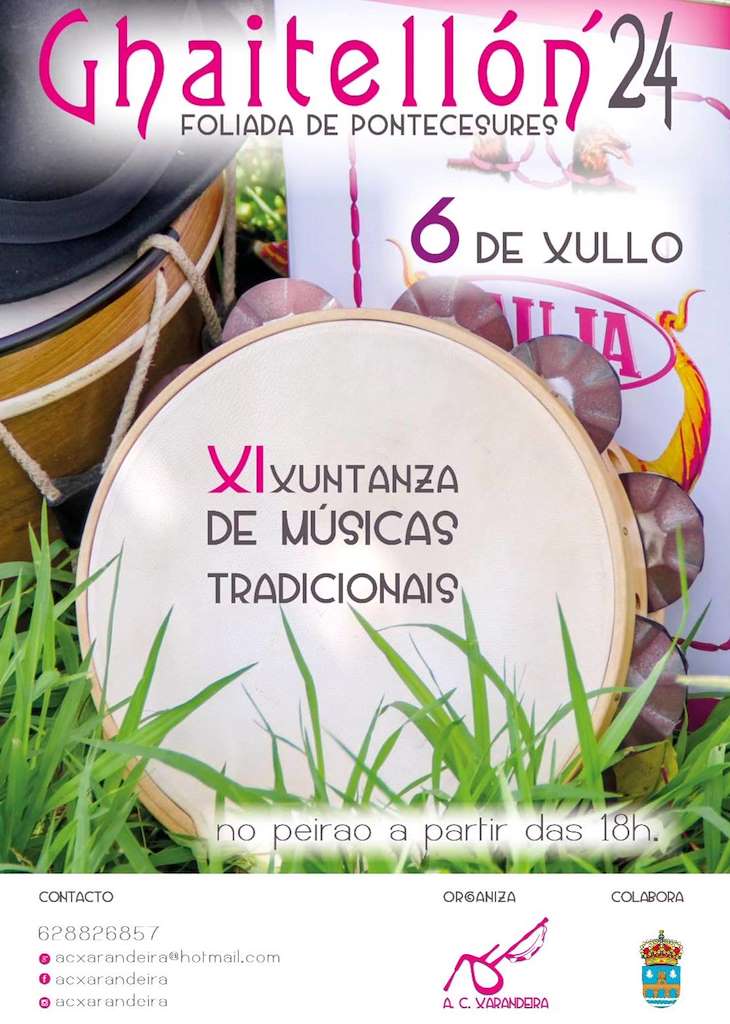 Ghaitellón´24 - XI Xuntanza de Músicas Tradicionais en Pontecesures
