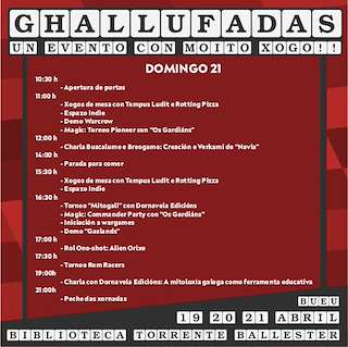 Ghallufadas - Un Evento con Moito Xogo en Cangas
