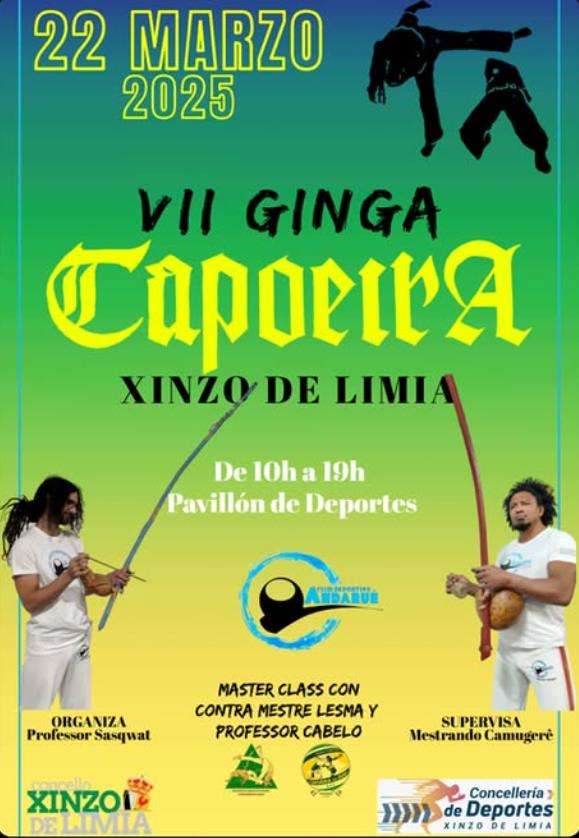 VII Ginga Capoeira en Xinzo de Limia