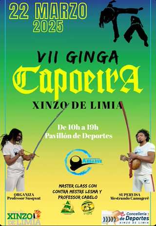 Fechas, información, programa, cartel, imágenes, mapa y ubicación de VII Ginga Capoeira  en  Xinzo de Limia