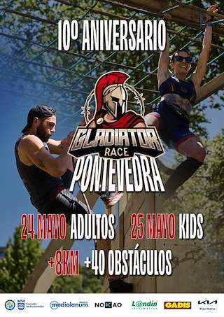 Fechas, información, programa, cartel, imágenes, mapa y ubicación de Gladiator Race  en  Pontevedra
