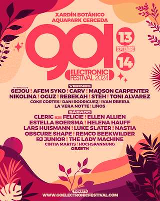 Fechas, información, programa, cartel, imágenes, mapa y ubicación de Go! Electronic Festival  en  Cerceda