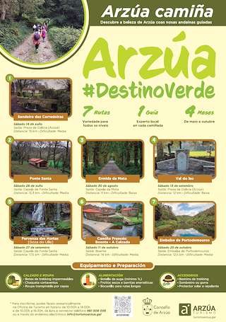 Fechas, información, programa, cartel, imágenes, mapa y ubicación de Goza do Ulla - Arzúa Camiña (Fervenza das Hortas) (2025)