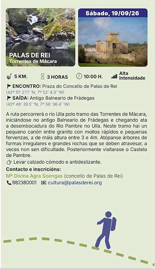 Fechas, información, programa, cartel, imágenes, mapa y ubicación de Goza do Ulla (2026)  en  Palas de Rei
