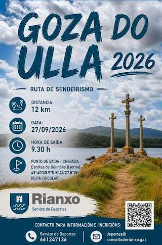 Fechas, información, programa, cartel, imágenes, mapa y ubicación de Goza do Ulla (2026) en Rianxo