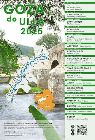Fechas, información, programa, cartel, imágenes, mapa y ubicación de Goza do Ulla  (2025)  en  Silleda