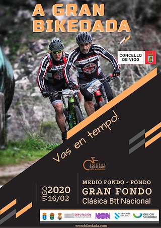 A Gran Bikedada (2026) en Vigo