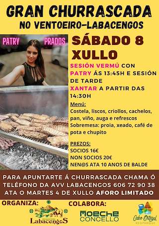 Gran Churrascada de Labacengos en Moeche