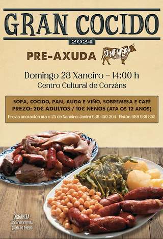 Gran Cocido de Corzáns  en Salvaterra do Miño