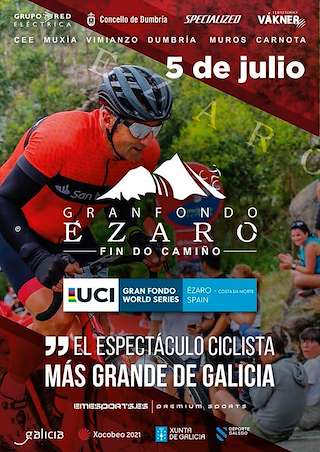 Gran Fondo Ézaro – Fin do Camiño  en Dumbría