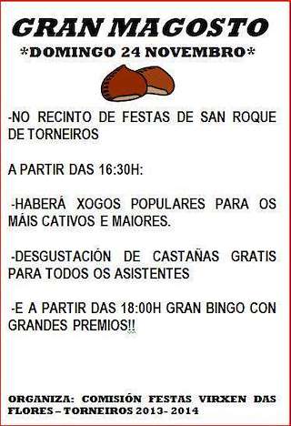 Magosto de Torneiros (2025) en O Porriño