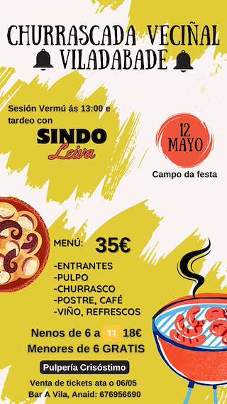 II Gran Xantar Popular de Viladabade en Tordoia