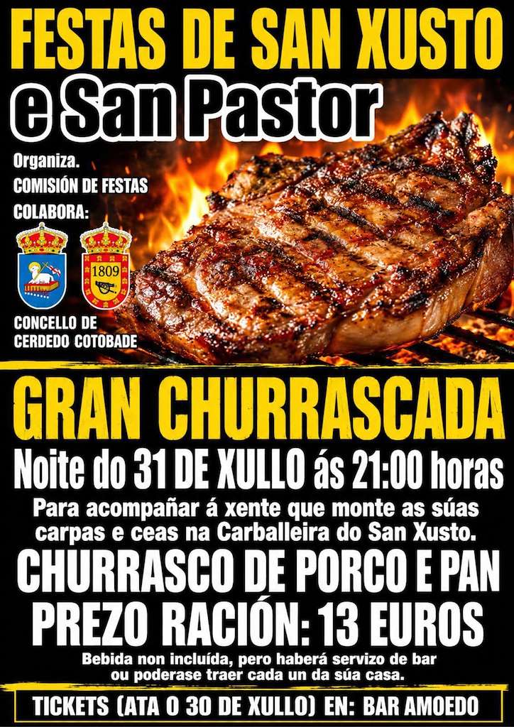 Gran Churrascada (2026) en Cerdedo Cotobade