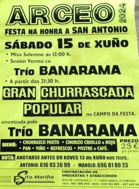 Gran Churrascada de Arceo en Boimorto