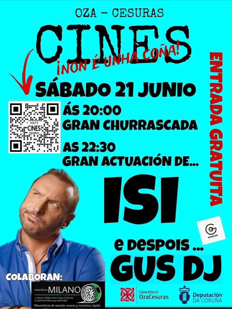 Gran Churrascada de Cines en Oza Cesuras