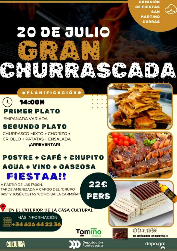 Gran Churrascada de Currás  en Tomiño