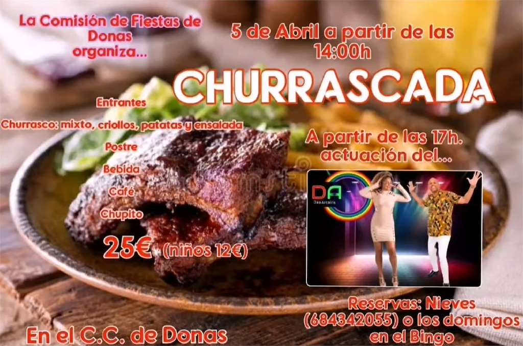 Gran Churrascada de Donas (2025) en Gondomar