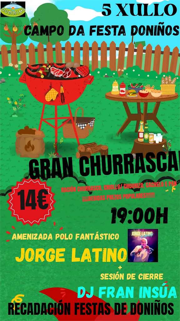 Gran Churrascada de Doniños en Ferrol