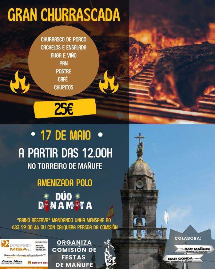 Gran Churrascada de Mañufe  (2025) en Gondomar