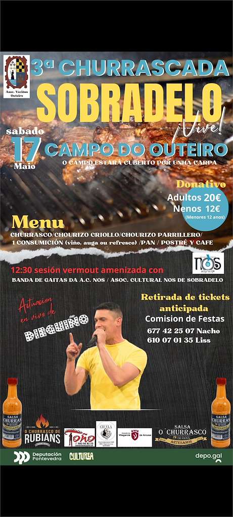 III Gran Churrascada de Sobradelo (2025) en Vilagarcía de Arousa