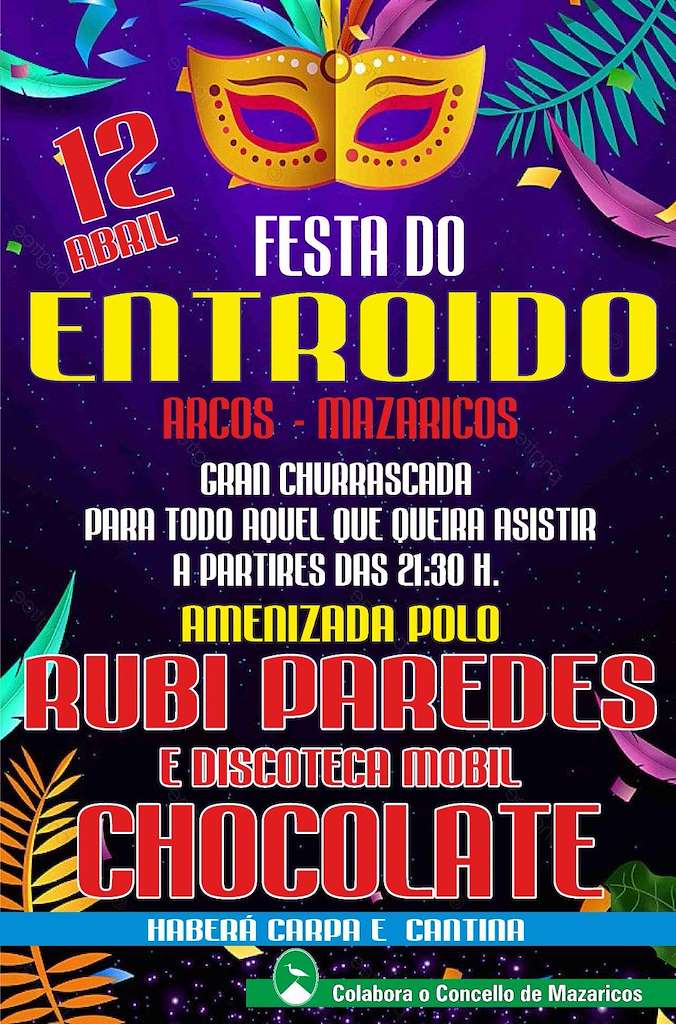 Gran Churrascada en Honor al Carnaval de Arcos en Mazaricos