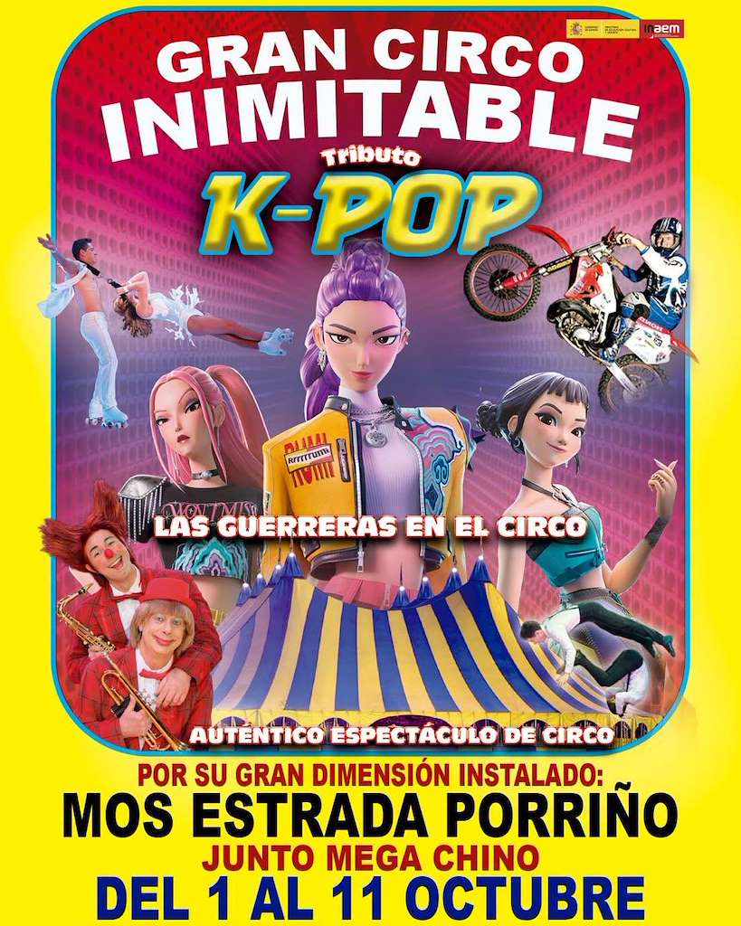 Gran Circo Inimitable - Tributo K-Pop (2026) en Mos