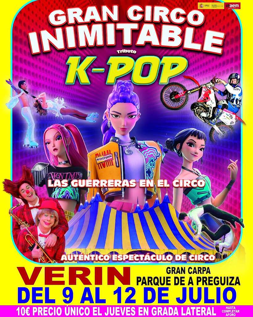 Gran Circo Inimitable - Tributo K-Pop  (2026) en Verín