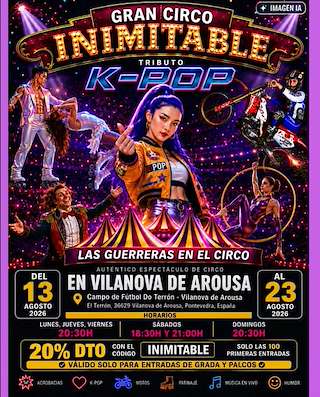 Gran Circo Inimitable - Tributo K-Pop 