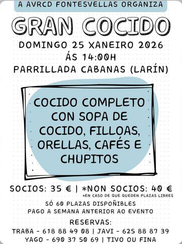 Gran Cocido de Larín en Arteixo