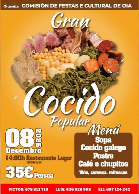 Gran Cocido Popular en Oia