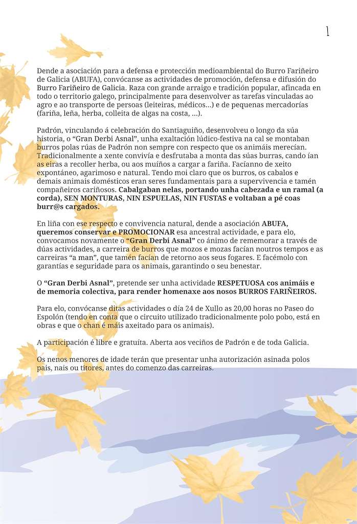 Gran Derbi Asnal (2025) en Padrón