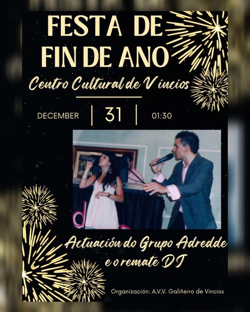 Gran Festa Fin de Ano de Vincios  en Gondomar