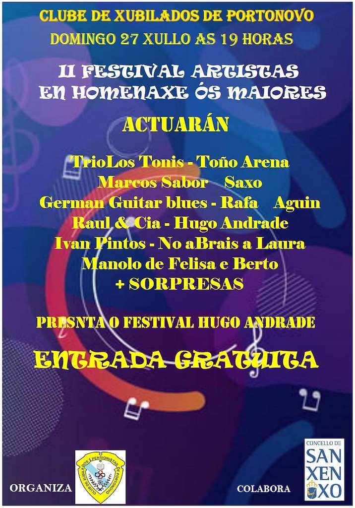 Gran Festival do Club de Xubilados de Portonovo  (2025) en Sanxenxo